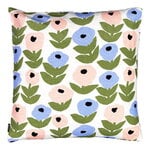 Flora cushion cover, blue
