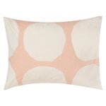 Pillowcases, Kivet pillow case, 50 x 60 cm, pink - white, White