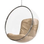 Poltrone, Sedia Bubble Chair, naturale, Beige