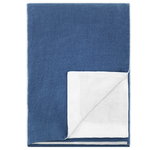 Langø Duvet cover, linen, denim - white