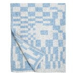 Lapuan Kankurit Koodi bath towel, rainy blue - linen