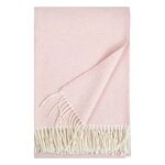 Lapuan Kankurit Lepo blanket, 135 x 180 cm, white - rose