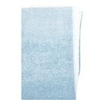 Nappes, Nappe/plaid Saari, 145 x 200 cm, blanc - bleu, Blanc
