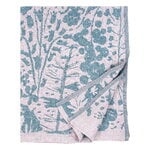 Serviettes de bain, Grand drap de bain Villiyrtit, 95 x 180 cm, rose - pétrole, Bleu