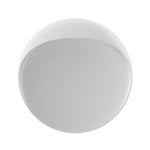 , Flindt wall lamp 30 cm, white, White