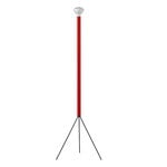 Luminator floor lamp, dimmable, red