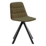 Maarten chair, Ecoalf Edition, swivel, black - dusty green