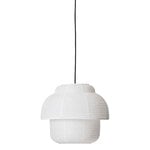 Made By Hand Papier Double pendant lamp, 40 cm, white