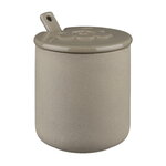 Contenitori e scatole, Barattolo con coperchio e cucchiaio Oiva - Unikko, terra, Beige Contenitori e scatole, Barattolo con coperchio e cucchiaio Oiva - Unikko, terra, Beige