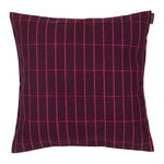 Pieni Tiiliskivi cushion cover, 40 x 40 cm, dark red - pink