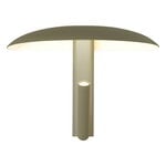 Marset Konoha wall lamp, moss grey