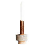 Candleholders, Crowd candleholder, Tall Stuart, Beige