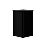 Side & end tables, Pedestal 45 side table, black, Black