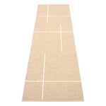 Plastic rugs, Fred rug, 70 x 270 cm, beige - vanilla, Beige