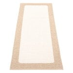 Plastic rugs, Ilda rug, 70 x 180 cm, beige - vanilla, Beige