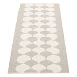 Plastic rugs, Poppy rug, 70 x 150 cm, linen, White