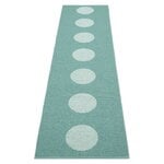 Pappelina Tappeto Vera Pop, 70 x 280 cm, giada - turchese chiaro