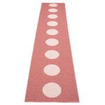 Pappelina Tappeto Vera Pop, 70 x 360 cm, blush - rosa perla