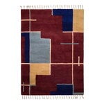 Wool rugs, Path 01 rug, Multicolour