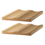 String bottle tray, cork, 2 pcs