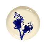 Plates, Feast plate, S, 2 pcs, white - blue, Yellow