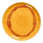 Plates, Feast plate, L, 2 pcs, yellow - red, Yellow