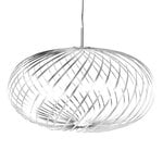 Tom Dixon Spring LED-pendel, medium, silver