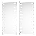 String Furniture String Plex side panel 50 x 30 cm, 2-pack, clear