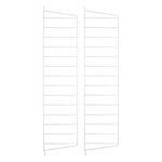 String Furniture String side panels 75 x 20 cm, 2-pack, white