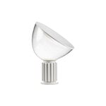Lighting, Taccia table lamp, small, matt white, White