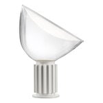 Luminaires, Lampe de table Taccia, blanc mat, Blanc