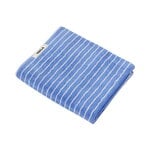 Bath towel, clear blue stripes