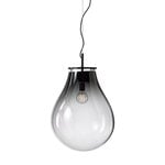 Bomma Tim pendant, medium, smoke - black