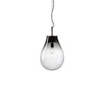 Bomma Tim pendant, small, smoke - black