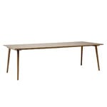 &Tradition Table In Between SK6, 100 x 250 cm, chêne fumé