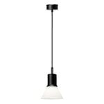 Anglepoise Lampada a sospensione Type 80, nero opaco - bianco opale