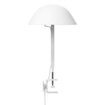 Desk lamps, w103 Sempé c clamp lamp, white, White