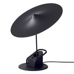 Lampes de table, Lampe de table w153 Île, noir foncé, Noir