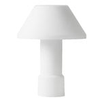 Table lamps, w163 Lampyre t2 table lamp, opal glass, White