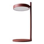 Desk lamps, w182 Pastille b2 table lamp, oxide red, Red