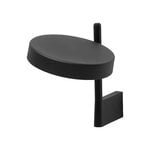 Wall lamps, w182 Pastille br1 wall lamp, graphite black, Black