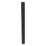 Wall lamps, Radent hardwired wall lamp, 67 cm, black, Black