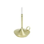 Graypants Wick S portable table lamp, brass