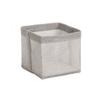 Fabric baskets, Box Zone container, 15 x 15 cm, stone, Beige