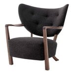 Wulff ATD2 lounge chair, Hallingdal 376 - walnut