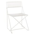 Dining chairs, X-Line chair, white, White
