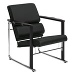 Hem Experiment lounge chair 502, black - black leather