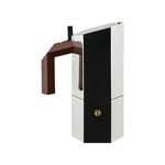 Alessi Menhir espresso coffee maker, 3 cups, stainless steel, product image