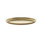 Alessi Pleats round tray,  23 cm, gold, product image