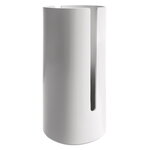 Alessi Birillo toilet paper roll container, white, product image